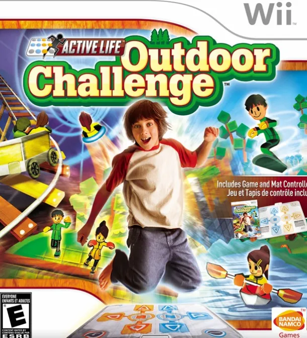 Active Life Outdoor Challenge Game and Mat Bundle