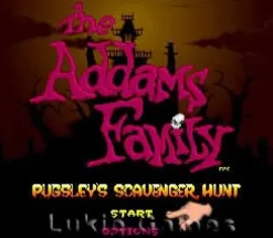 Addams Family Pugsley's Scavenger Hunt