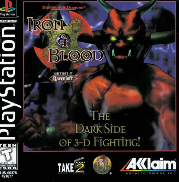 Advanced Dungeons and Dragons Iron and Blood