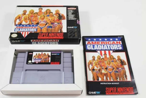 American Gladiators - Complete SNES Game