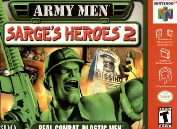 Army Men Sarge's Heroes 2 Gray