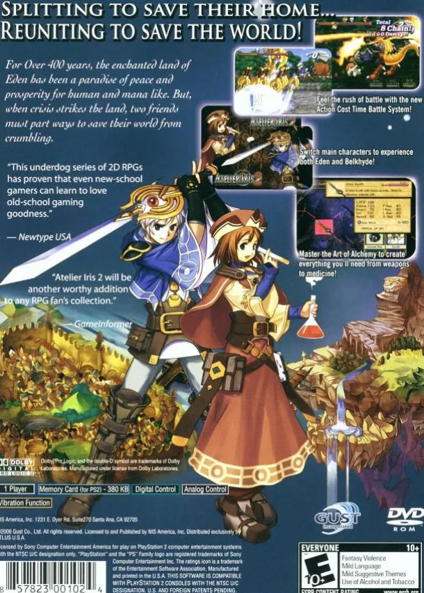 Atelier Iris 2 the Azoth of Destiny