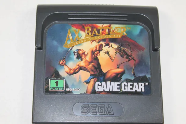Axe Battler a Legend of Golden Axe Game Gear