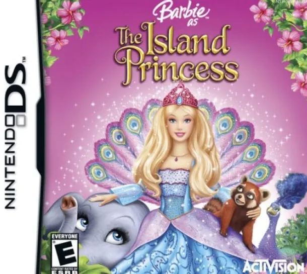 Barbie Island Princess DS Game