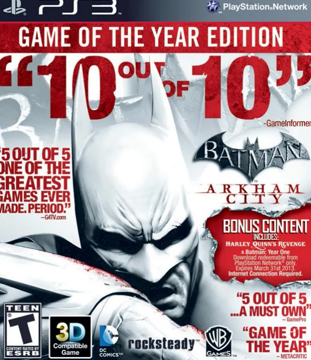 Batman: Arkham City Game of the Year Edition