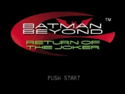 Batman Beyond Return of the Joker