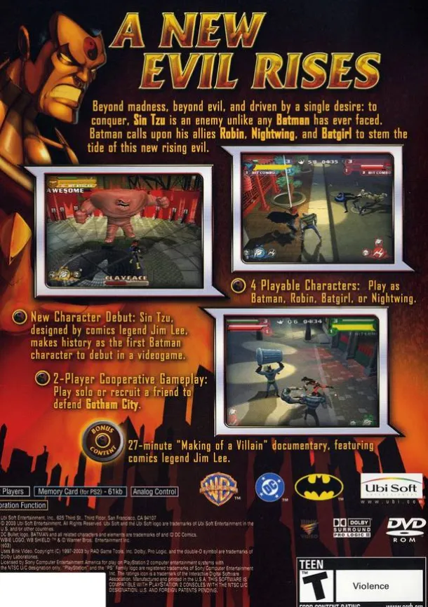 Batman Rise of Sin Tzu