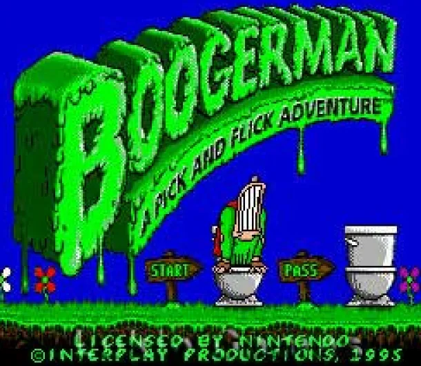 Boogerman - a Pick and Flick Adventure
