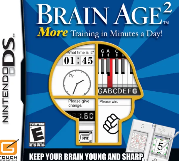 Brain Age 2 DS Game