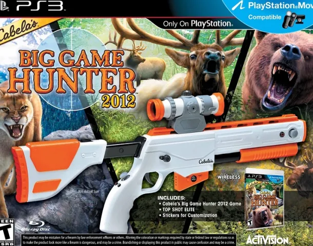 Cabela's Big Game Hunter 2012 with Gun