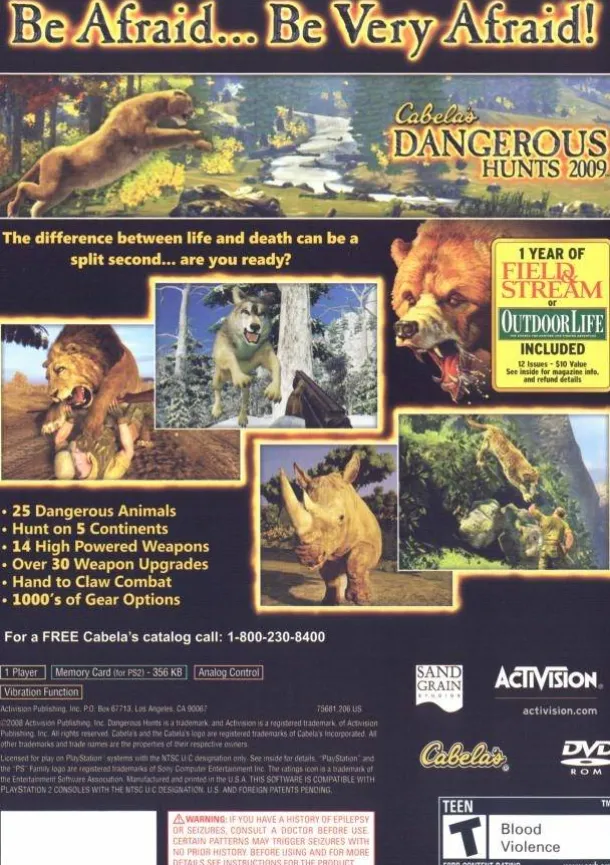 Cabela's Dangerous Hunts 2009