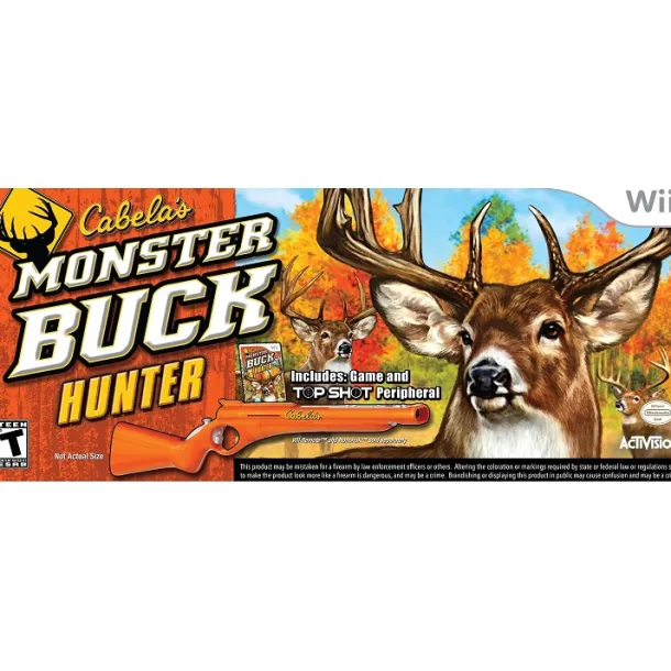 Cabela's Monster Buck Hunter with Gun
