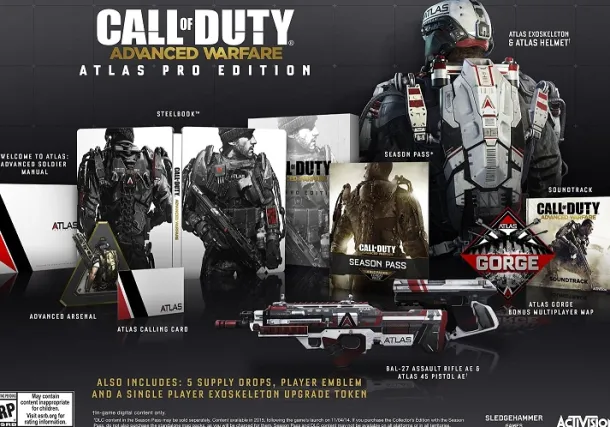 Call of Duty Advanced Warfare Atlas Pro Edition