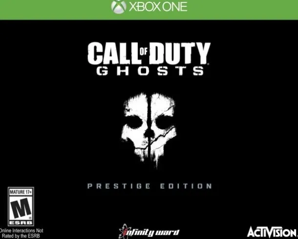 Call of Duty: Ghosts Prestige Edition