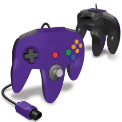 Captain N64 Premium Controller (Rival Purple)