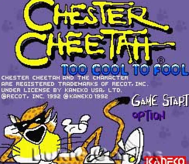 Chester Cheetah Too Cool To Fool