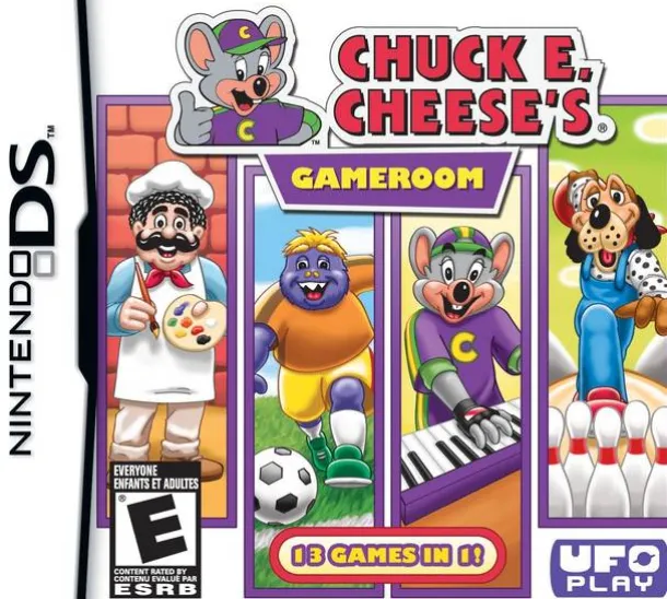 Chuck E. Cheese's Gameroom DS Game