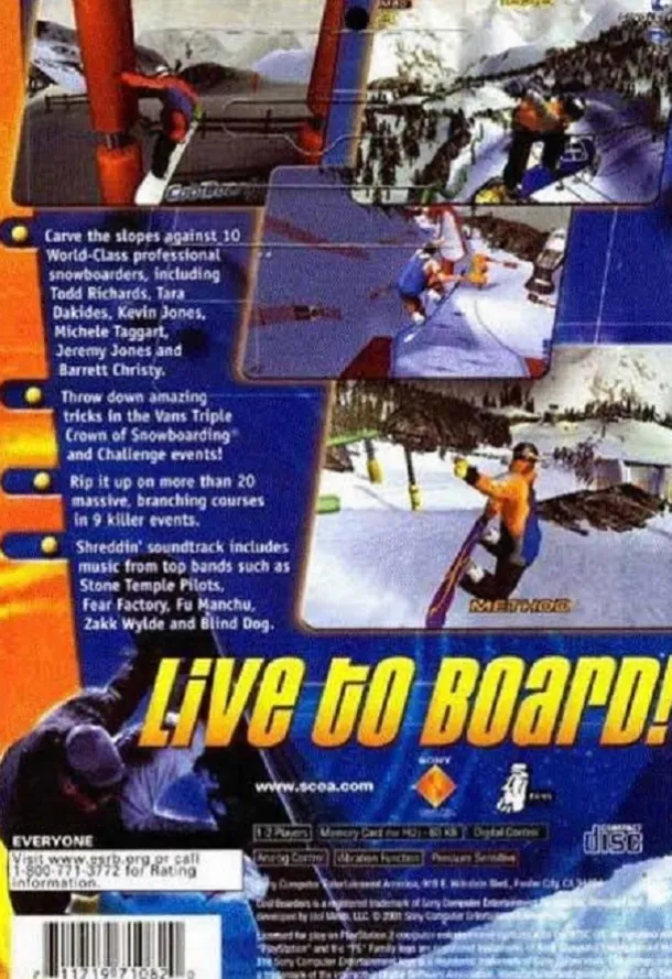 Cool Boarders 2001
