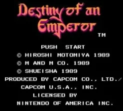 Destiny of an Emperor