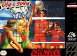 Dig and Spike Volleyball
