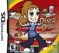 Diner Dash Sizzle and Serve DS Game