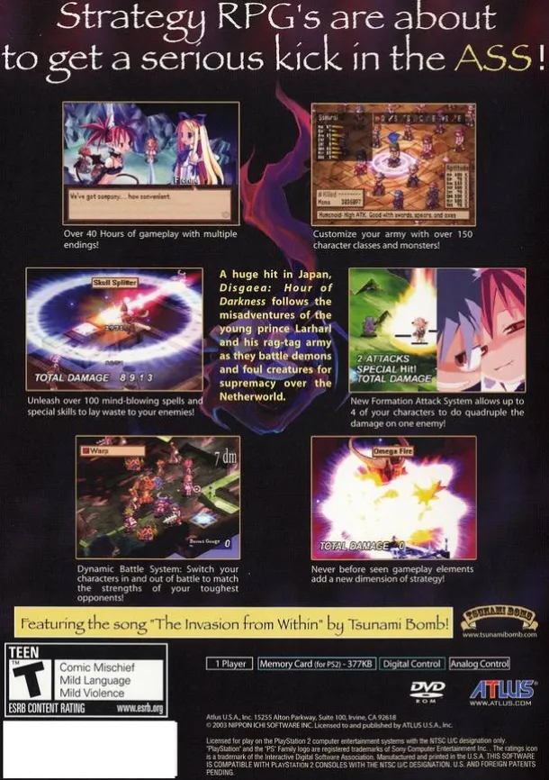 Disgaea Hour of Darkness