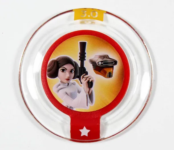 Disney Infinity 3.0 Princess Leia Boushh Disguise Power Disc 3000228