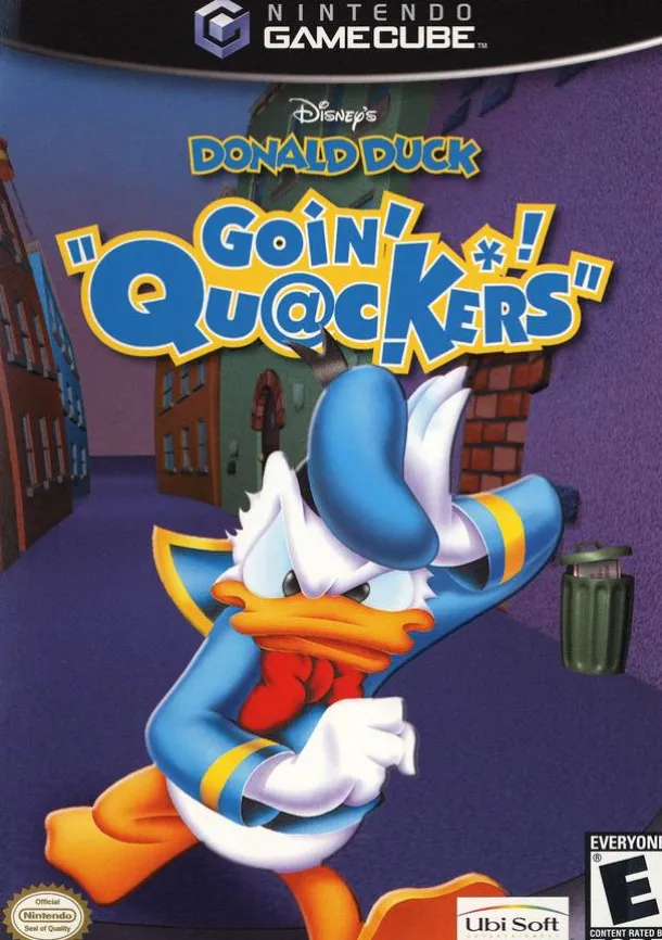 Donald Duck Going Quackers