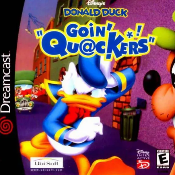 Donald Duck Going Quackers