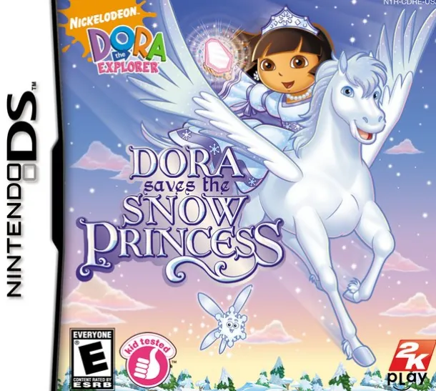 Dora the Explorer Dora Saves the Snow Princess DS Game