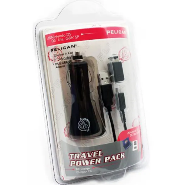 DS Lite Travel Car Power Pack (DS / DSL / GBASP)