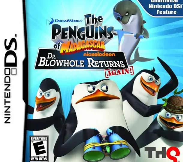 DS Penguins of Madagascar: Dr. Blowhole Returns Again