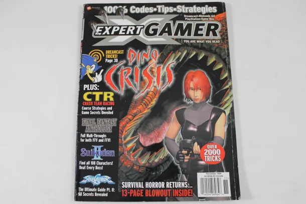 Expert Gamer Dino Crisis Guide: November 1999 Issue 65