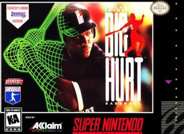 Frank Thomas Big Hurt Baseball