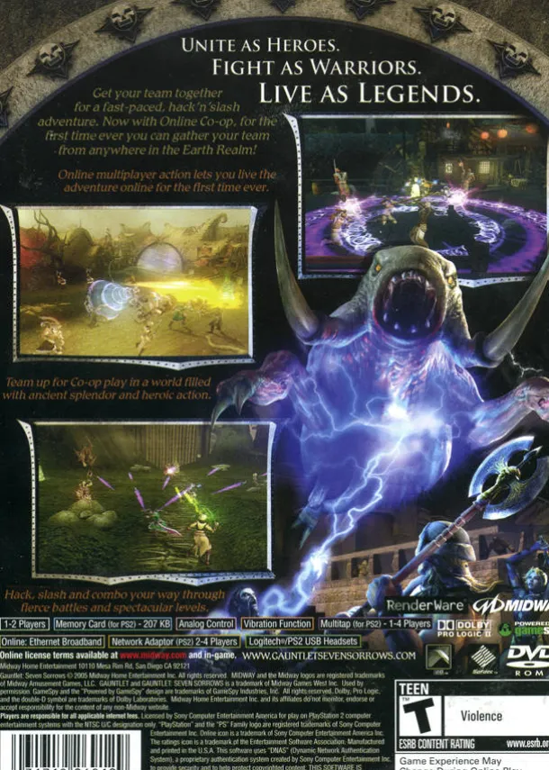 Gauntlet Seven Sorrows