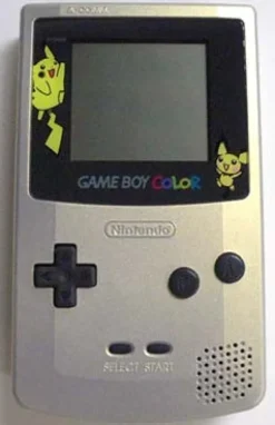 Gold Pokemon Game Boy Color System