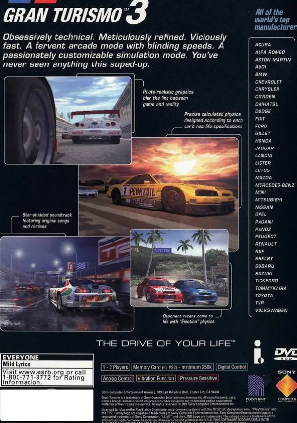 Gran Turismo 3 A-Spec