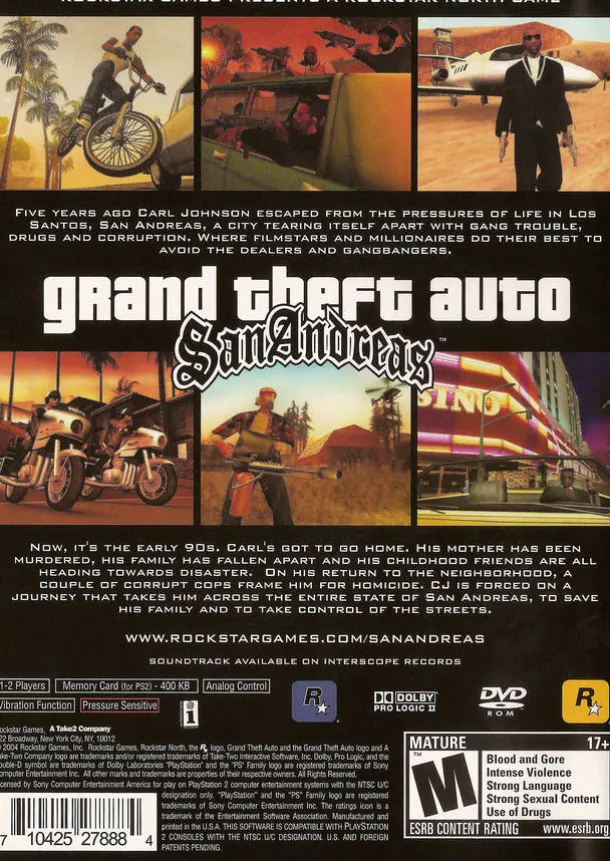 Grand Theft Auto San Andreas Greatest Hits