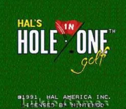 HAL's Hole in One Golf