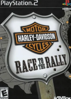 Harley Davidson Motorcycles Race to the Rally