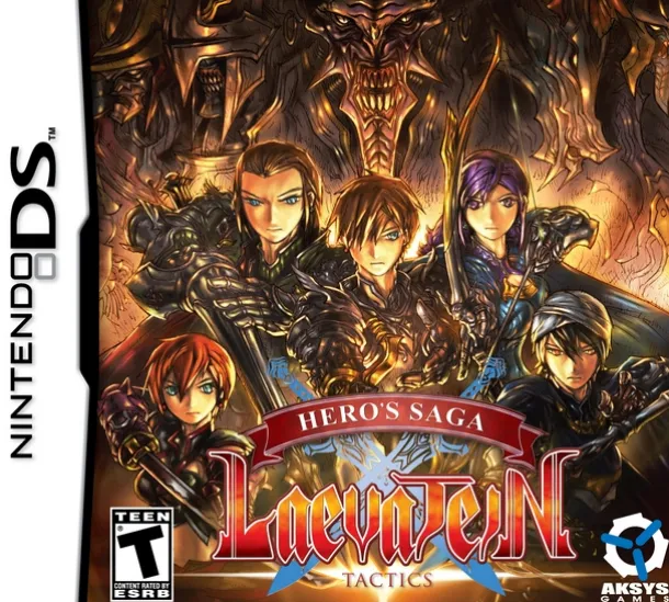 Hero's Saga Laevatein Tactics DS Game