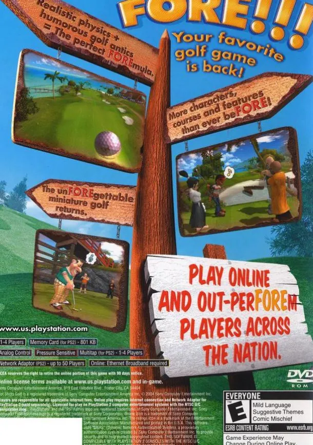 Hot Shots Golf Fore