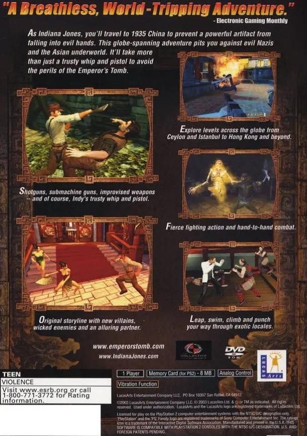Indiana Jones and the Emperor's Tomb