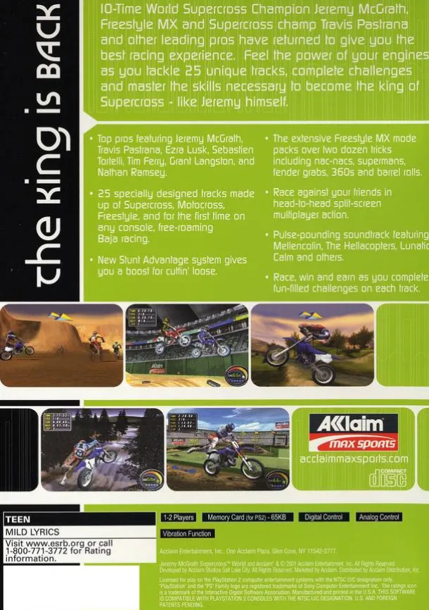 Jeremy McGrath Supercross World