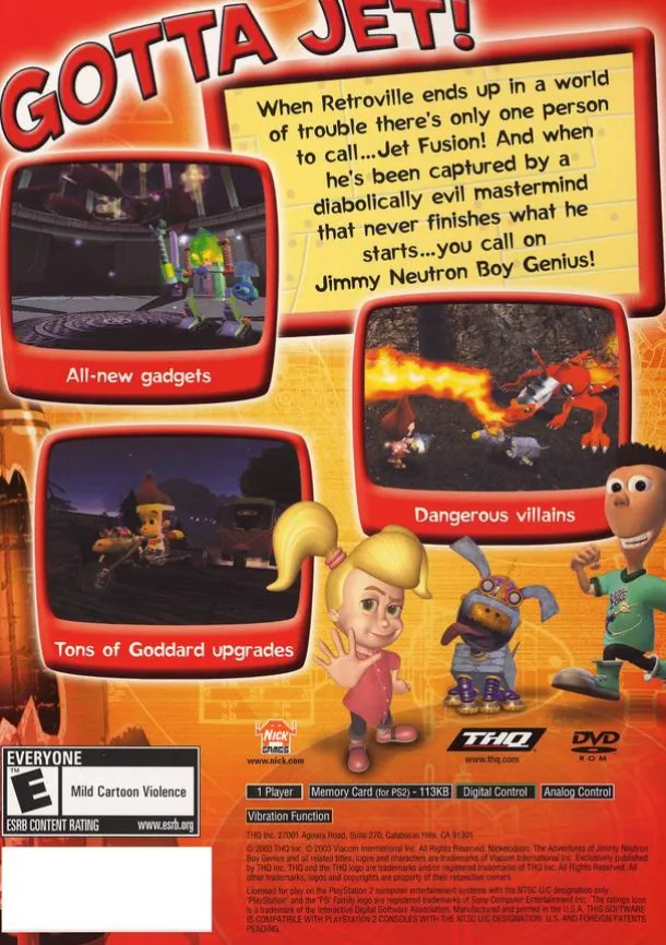 Jimmy Neutron Jet Fusion