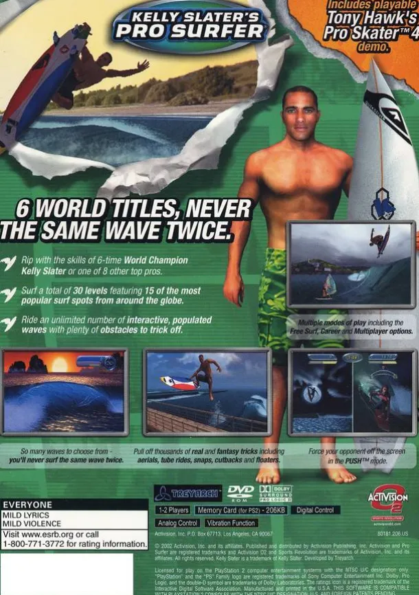 Kelly Slaters Pro Surfer