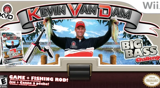 Kevin VanDam's Big Bass Challenge Game & Fishing Rod