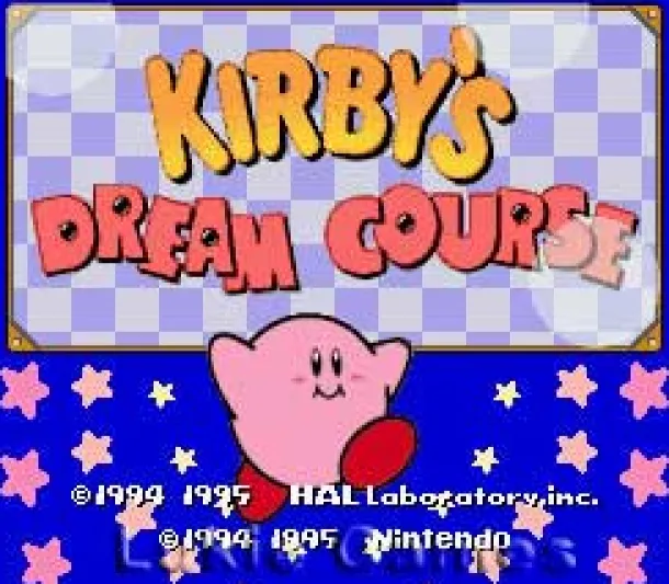 Kirby's Dream Course