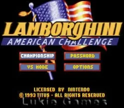 Lamborghini American Challenge