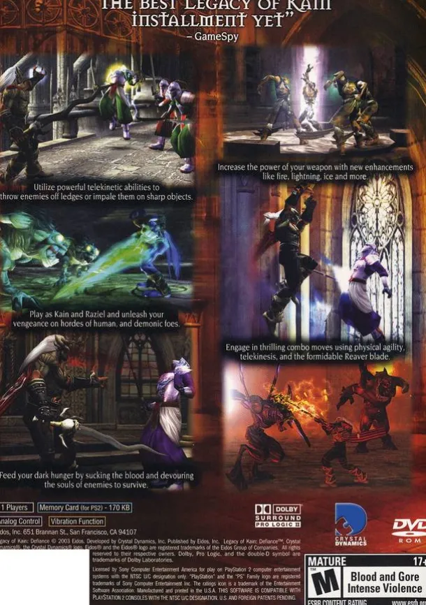 Legacy of Kain Defiance